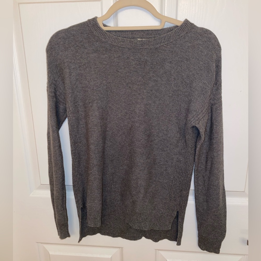 Gray J.Crew Sweater
